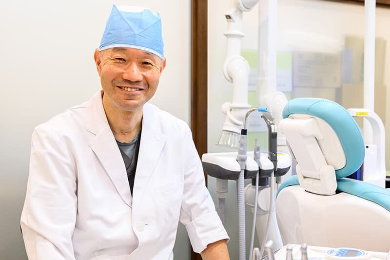 埼玉県上尾市の三井歯科医院の院長萩原寛司先生のプロフィール写真