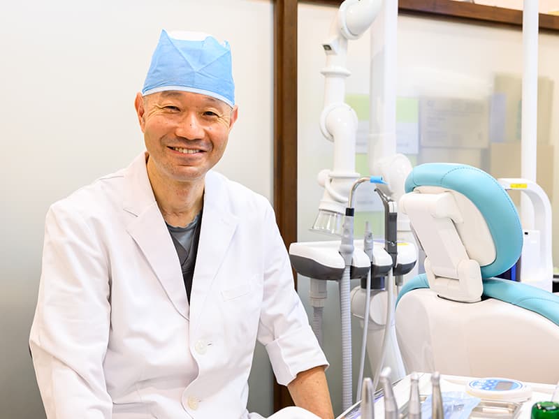 埼玉県上尾市の三井歯科医院の院長萩原寛司先生のプロフィール写真